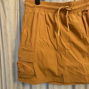 Athletic Cargo Mini Skirt